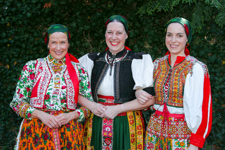 Tisza ladies at the Hungarian Bazaar in 2008
